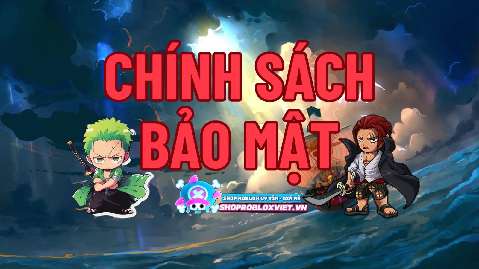 Chính sách bảo mật Shop Roblox Việt