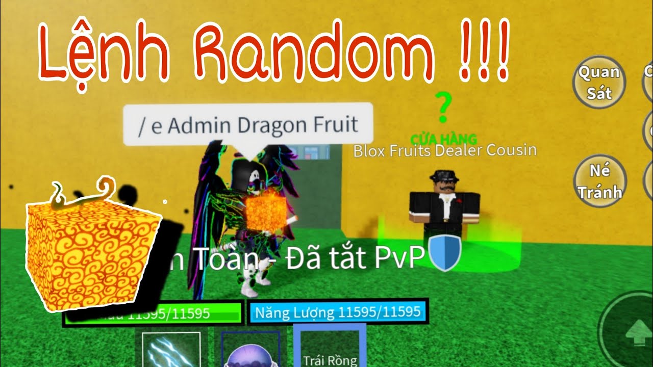 TỔNG HỢP 5 lệnh random blox fruits mới nhất mà bạn cần biết