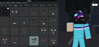Sử Dụng Roblox Avatar Editor