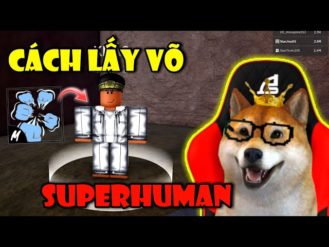 Hướng dẫn cách lấy Superhuman trong Blox Fruits