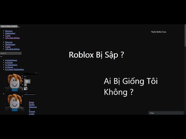 Roblox bị lỗi: vấn đề cấu hình