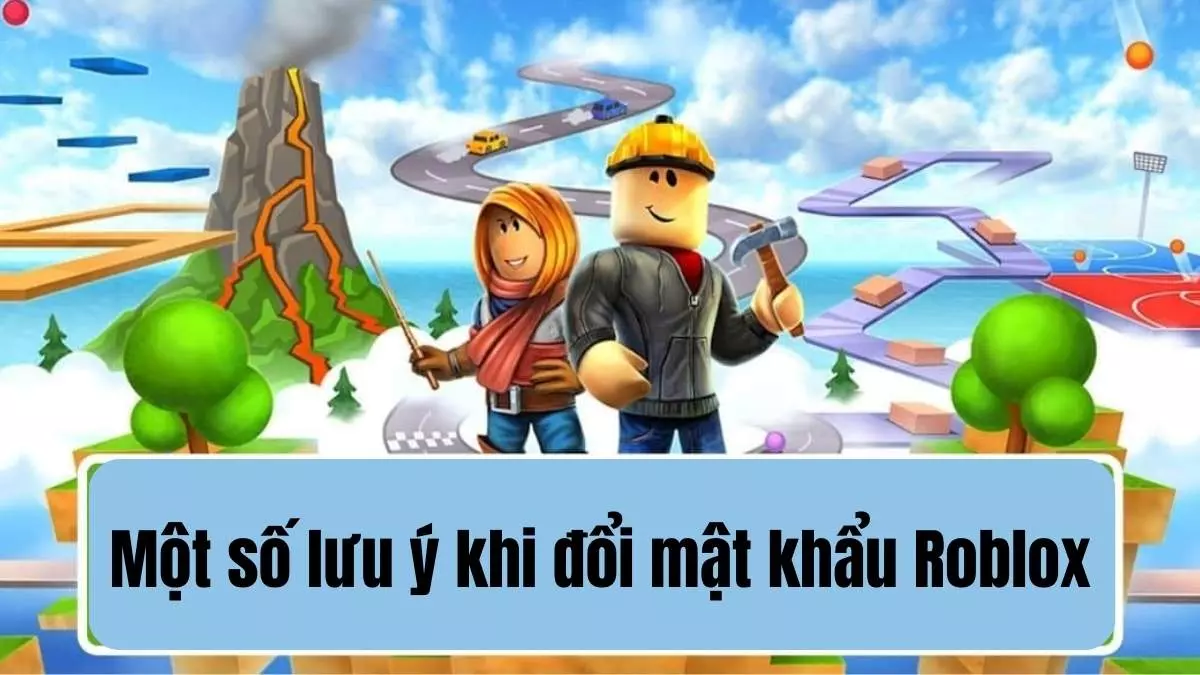 Cách đổi mật khẩu Roblox trên điện thoại, máy tính đơn giản
